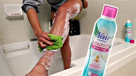 nair hair removal how to use